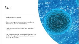 Stammzellen aus Nabelschnurblut  Spende oder Einlagerung [upl. by Tana43]