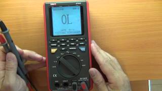 UNIT UT81B Scopemeter Review [upl. by Henrik]