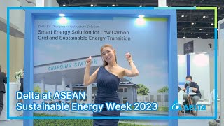 Delta at the ASEAN Sustainable Energy Week 2023 [upl. by Nelli654]