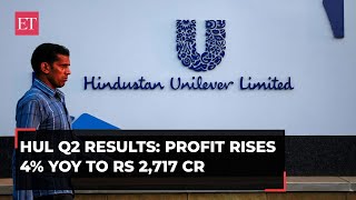 HUL Q2 Results Net profit up 4 YoY to Rs 2717 crore Rs 18share dividend declared [upl. by Islek]