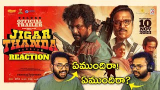 Jigarthanda DoubleX  Trailer Telugu Reaction  Raghava Lawrence  SJ Suryah  Karthik Subbaraj [upl. by Alian836]