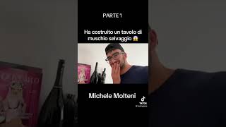 MICHELE MOLTENI COSTRUISCE UN TABOLO DI MUSCHIO SERVAGGIO perte bestclipes twitch molteni [upl. by Seem]