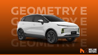 Geely Geometry E  Milan Motors [upl. by Gisser]