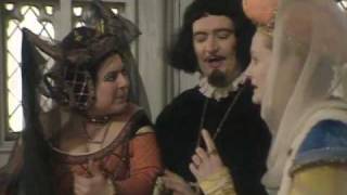 Blackadder  The Queen of Spains Beard  quotWhats he like in bedquot [upl. by Rovelli]