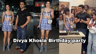 Divya Khosla Kumar Celebrates Birthday With Pearl V Puri and team of Yaariyan 2  Bhushan Kumar WIfe [upl. by Ahsinrad277]