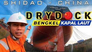 50 HARI MASUK BENGKEL‼️KAPAL INI BESAR BANGET TERNYATA 🤣 DRY DOCK 🔥 PELAUT INDONESIA [upl. by Ruenhs]