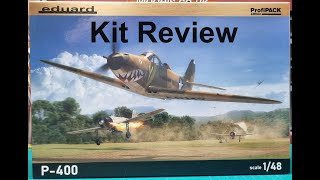 148 Eduard P400 Profipack Kit Review [upl. by Leanatan]