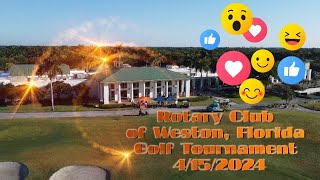 Rotary Club of Weston Florida Annual Golf Tournament 4152024 [upl. by Harlin]