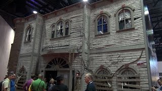 HAUNTED HOUSE Walk Thru  Pale Night Productions  IAAPA Expo 2014 [upl. by Notserp]