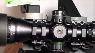 Ruger 10 22 UTG LeapersUTG 39x32 Compact CQB Bug Buster Scope Mounting and Level [upl. by Ricarda]