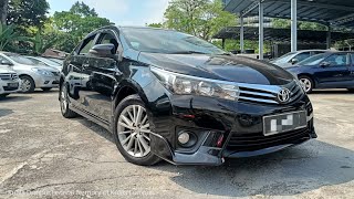 2015 Toyota Altis 18G Full Spec  Malaysia [upl. by Chemash283]