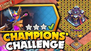 Easily 3 Star the Champions Champion Challenge Clash of Clans [upl. by Orlina]