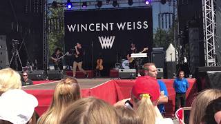 Wincent Weiss  Frische Luft  Live Bad Vilbel 2017 [upl. by Rama]