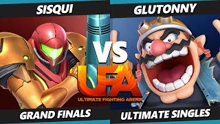 UFA 2023 GRAND FINALS  Glutonny Wario Vs Sisqui Samus Smash Ultimate  SSBU [upl. by Nrubyar]