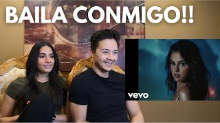 SELENA GOMEZ  BAILA CONMIGO feat Rauw Alejandro Couple Reacts [upl. by Iren]