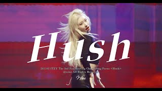 241102 4K ITZY FAN MEETING HUSH 채령 직캠 CHAERYEONG FANCAM [upl. by Akemak]