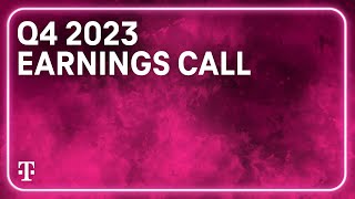 TMobile Q4 2023 Earnings Call Livestream [upl. by Albric]