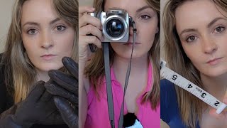 FASTEST ASMR  Haircut Photoshoot Tailor Cranial Nerve Exam Dentist TSA Pat Down [upl. by Kelsi973]