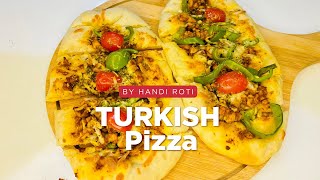 The ULTIMATE Turkish Pide Recipe 😍 I Make This Every Week [upl. by Mclaughlin]