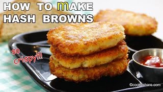 How to make Perfect HASH BROWNS at home [upl. by Kachine]