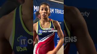 Kennedy Blades what does it mean to compete at the Olympic Trials [upl. by Cerf]