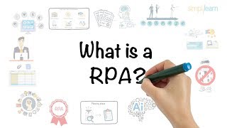 RPA In 5 Minutes  What Is RPA  Robotic Process Automation  RPA Explained  Simplilearn [upl. by Etnohc]