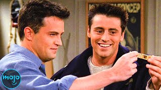 Remembering Matthew Perry Top 10 Chandler and Joey Moments [upl. by Aileon]