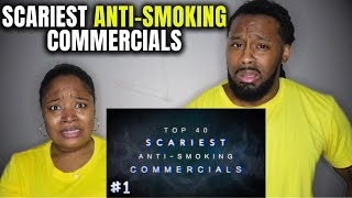 Top 40 SCARIEST AntiSmoking Commercials Part One  The Demouchets REACT [upl. by Arevle]