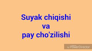 Suyak chiqishi va pay cho zilishi HD [upl. by Horvitz]