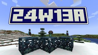 NEW TRIAL OMEN EFFECT Minecraft 121 Snapshot 24w13a NEWS THINGS [upl. by Sabir106]