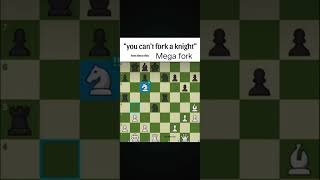 quotYou cant fork a knightquotMega forkchessbrilliantmove phonk [upl. by Maitilde]