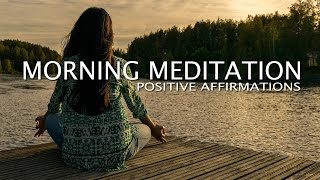 10 Minute Guided Morning Meditation  Positive Affirmations to start your day [upl. by Darsey395]