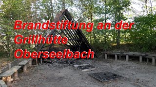 Brand einer Grillhütte in Niedernhausen  Oberseelbach [upl. by Nivan]