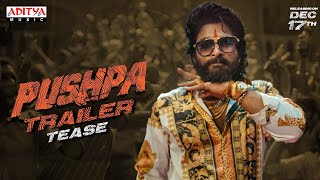 Pushpa Trailer Tease  Allu Arjun  Pushpa  Rashmika  Fahadh Faasil  DSP  Sukumar  17th Dec [upl. by Matthei]