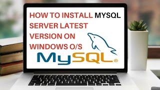 How To Install Latest MySQL Server 5717 msi  Windows 0S [upl. by Nnahsal719]