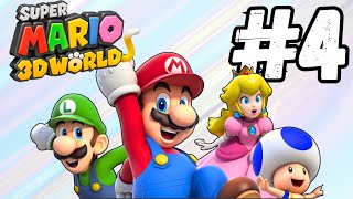 Super Mario 3D World  Full Gameplay Playthrough Part 4  Lava Rock Lair 2024 [upl. by Iolenta]