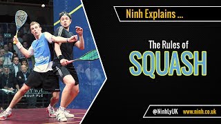 The Rules of Squash  EXPLAINED [upl. by Sebbie]