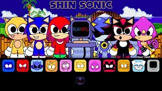 Incredibox Sprunki Shin Sonic  Running MODCOVER [upl. by Just250]