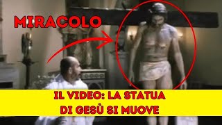 Vaticano Shock La Statua di Gesù crocifisso si muove durante la messa LE IMMAGINI ESCLUSIVE [upl. by Adoh]