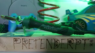 Pirogravador Parkside PBMK 30 A1  unboxing e review [upl. by Sass]