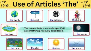 Use of Article The  English Grammar For Kids jayarajput  ENGLISH GRAMMER [upl. by Enovaj]