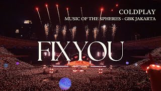 Full Song Coldplay Jakarta 2023 fix You [upl. by Etka]