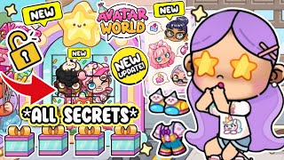 REVEALING ALL SECRETS IN AVATAR WORLD 2ND ANNIVERSARY  EVERYTHING YOU MUST KNOW 🤯🤩 [upl. by Mastrianni]