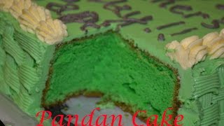 Pandan Cake Filipino Version [upl. by Kama366]