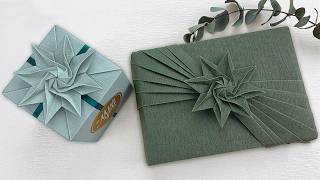 Gift Wrapping Ideas｜Christmas Gift Packing  Origami Star Tutorial（2023 Update） [upl. by Ressler472]