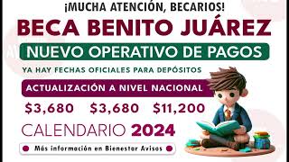 💥 Coordinación Nacional de Becas Fecha oficial de entrega de apoyos a nivel nacional ¡Entérate aquí [upl. by Moseley]