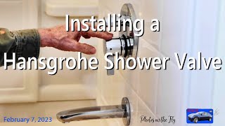 Installing a Hansgrohe Shower Valve [upl. by Derfiniw]