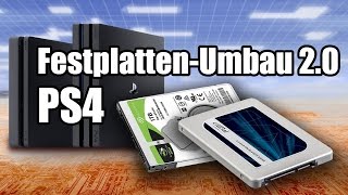 PS4 FestplattenUmbau 20 Modding Playstation 4 deutsch [upl. by Katuscha279]