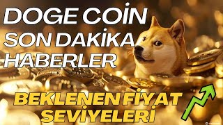 Doge Coin Son Dakika Haberler  Fiyat Tahminleri [upl. by Malim608]