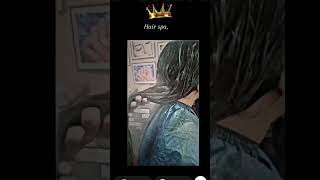 🥰Hair spa karne ke baad kya hota hai 🥰viralvideo hairspa subscribe share comment [upl. by Nirat]